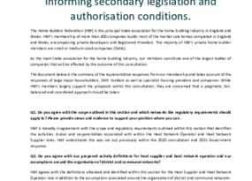 OFGEM - Heat Network consumer protection consultation